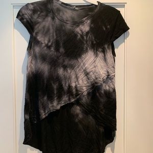 American Eagle High Low Tie Dye Shirt